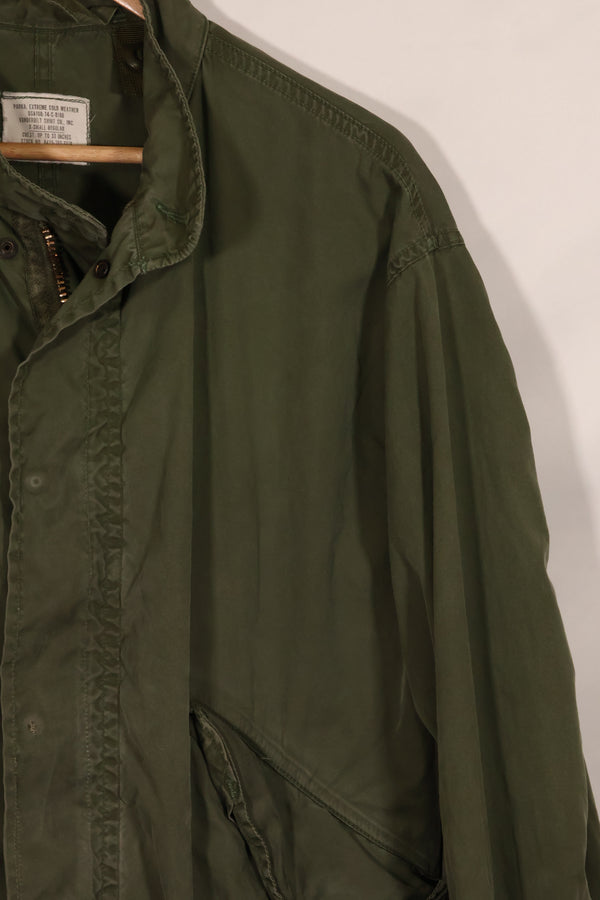 1974 Contract X-S-R M65 Field Parka Shell Only Used A