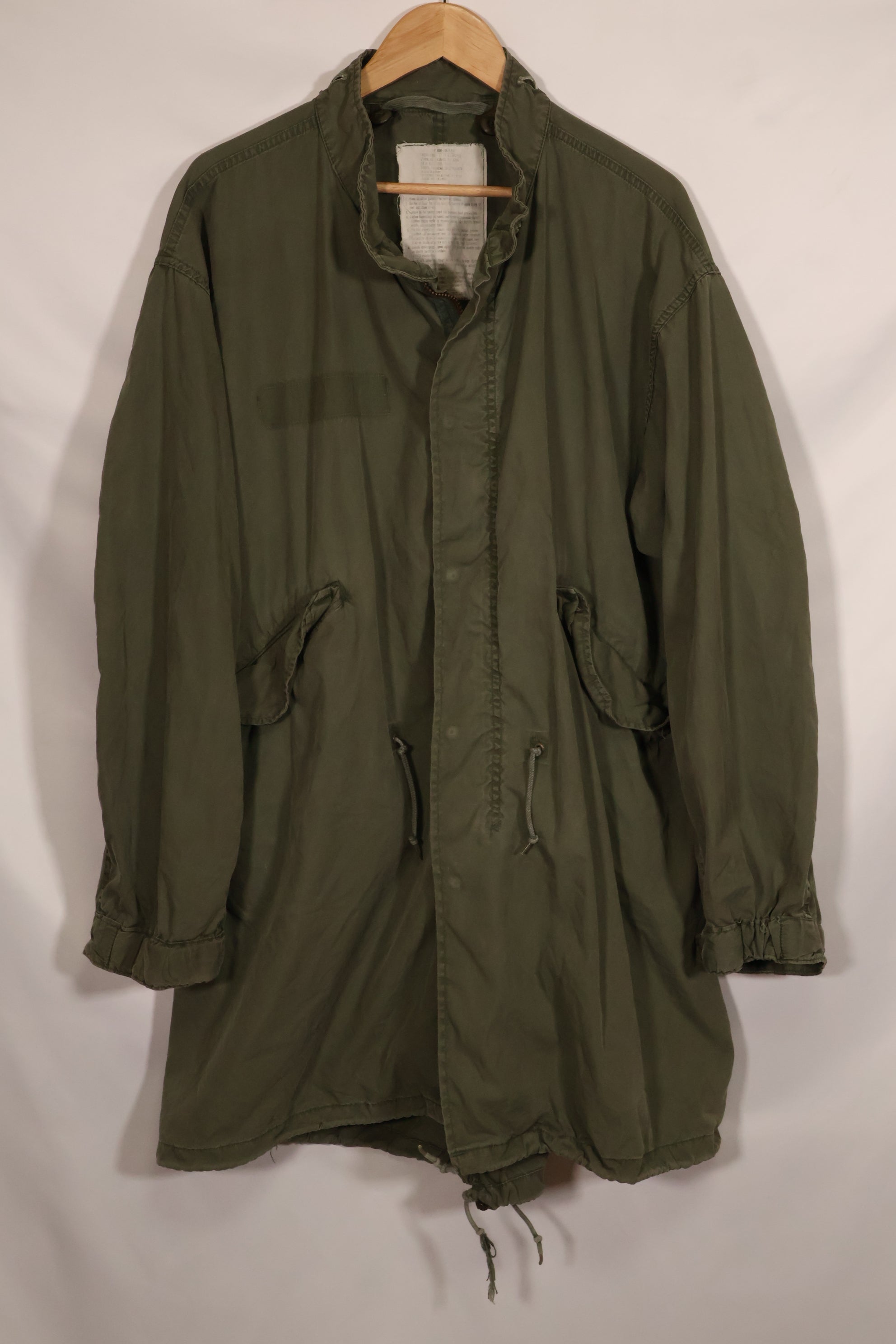 1978 Contract M-R M65 Field Parka Shell Only Used B