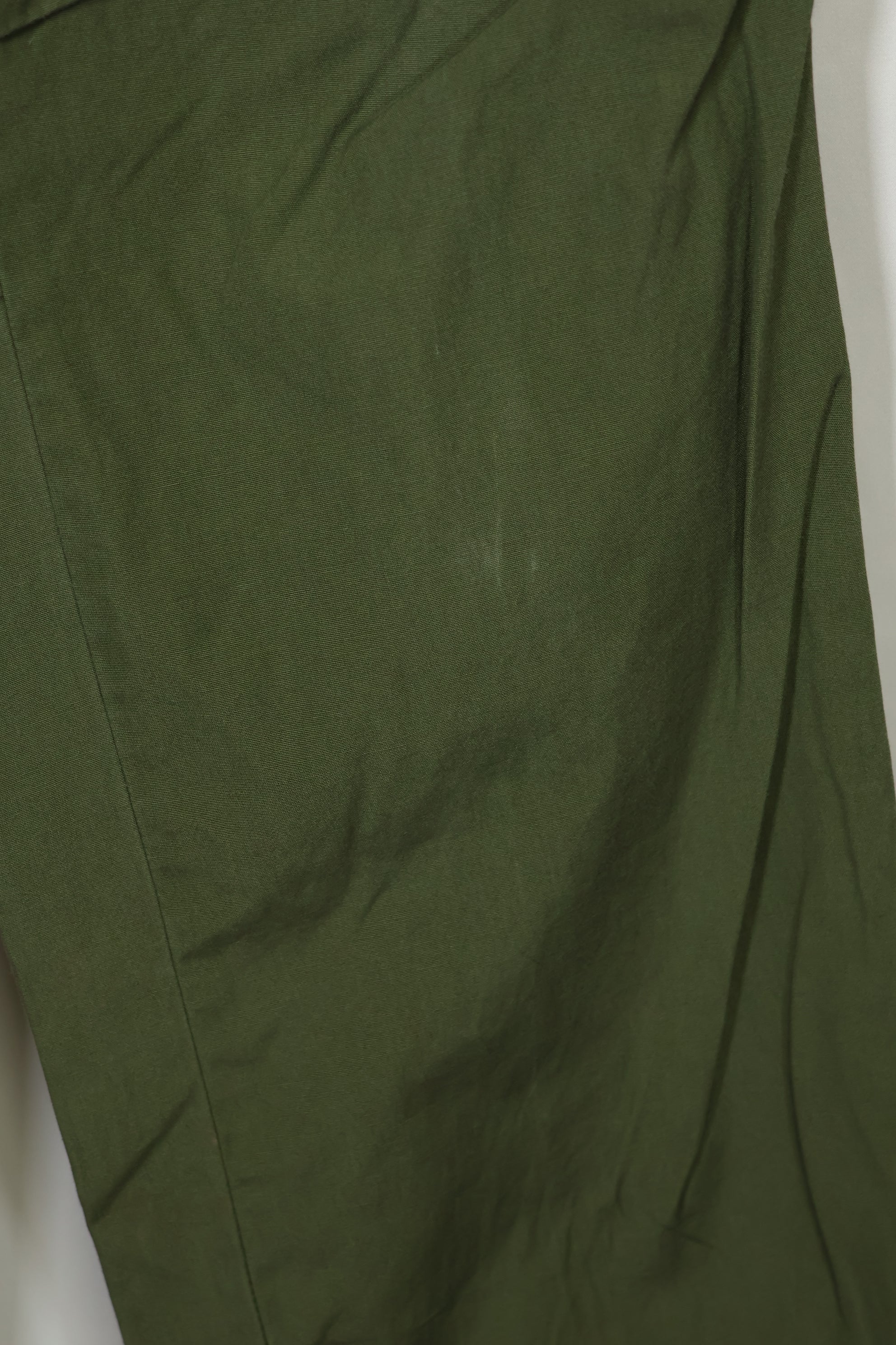 Estimated 1967 Contract 3rd Model Non Ripstop Jungle Fatigue Pants X-S-R Used