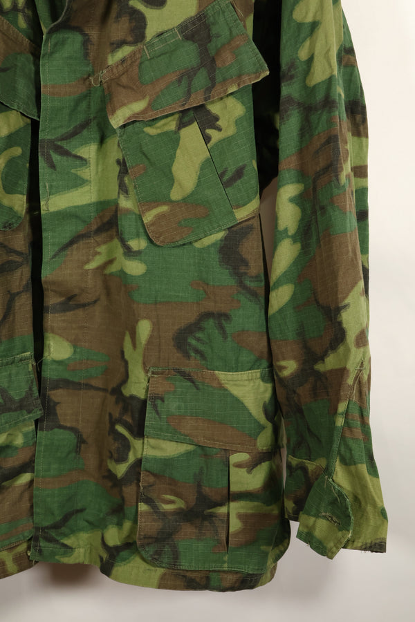 1969 Contract L-S Ripstop ERDL Camo Jungle Fatigue Jacket (Used)