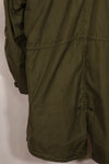 Early 1950s MEDIUM M51 Field Parka with coyote hood, used.
