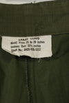 1967 Contract 4th Model Ripstop Jungle Fatigue Pants L-L Used