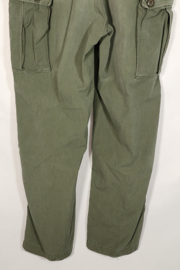 Real 1964 1ST MODEL Jungle Fatigue M-R Pants Used B