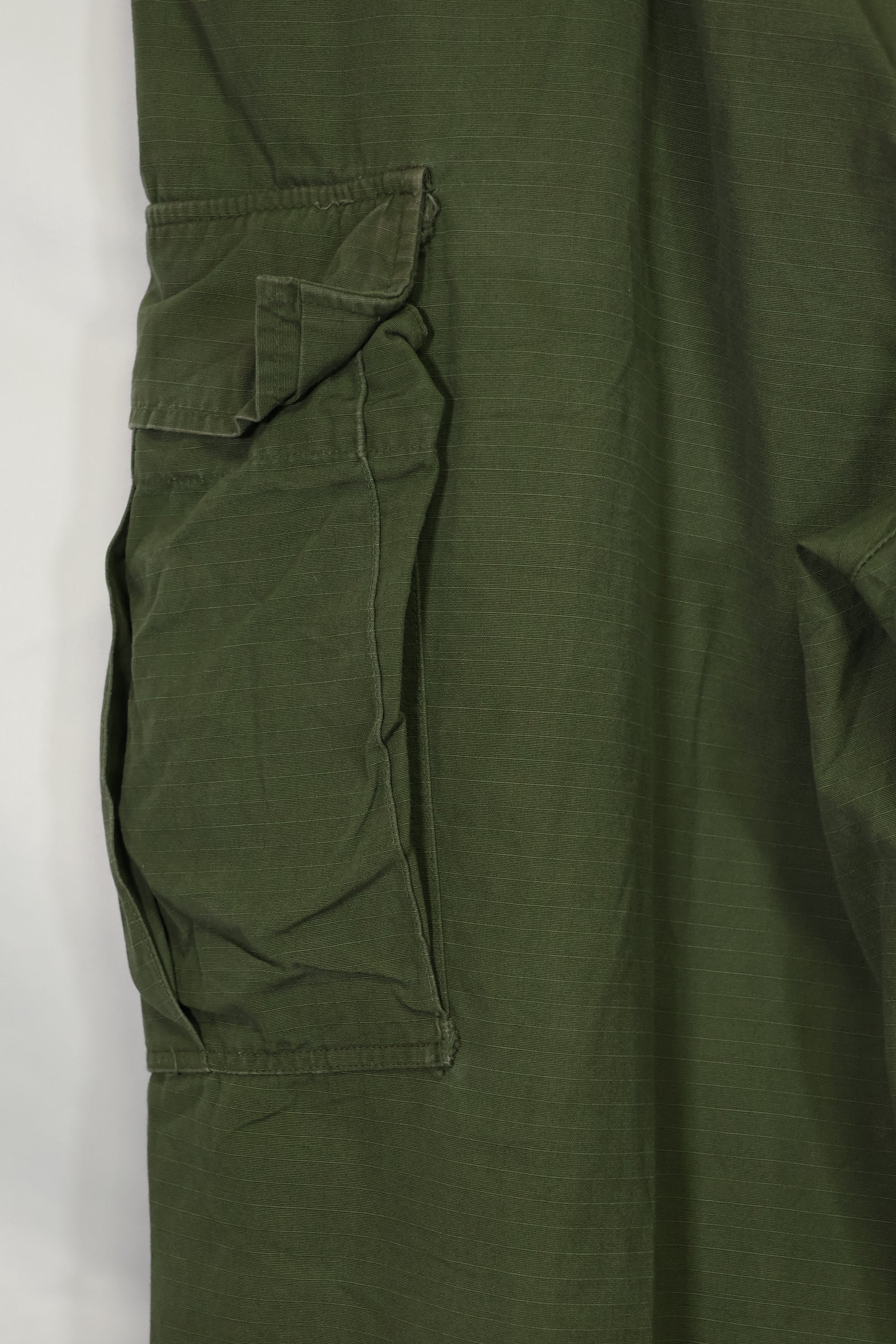 1967 Contract 4th Model Ripstop Jungle Fatigue Pants L-L Used