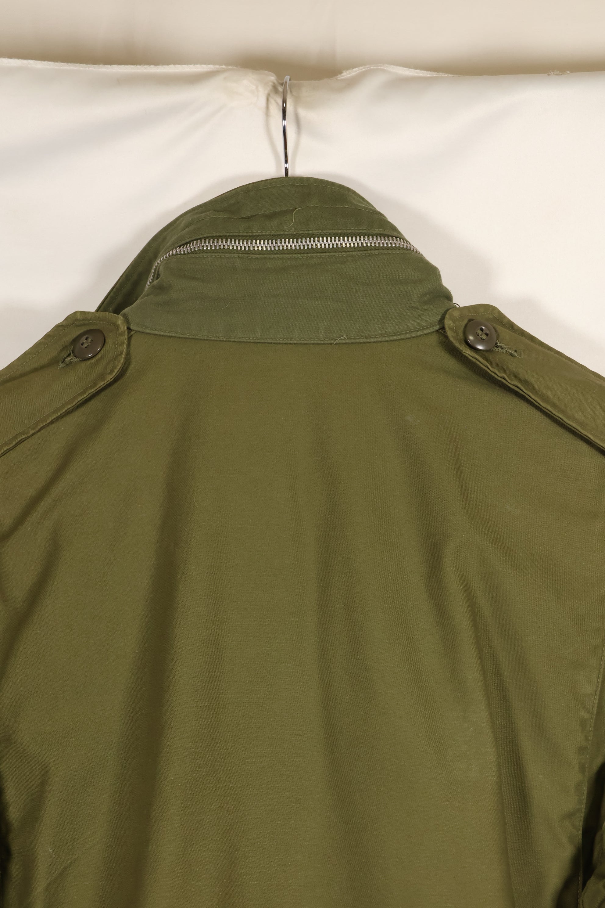 Circa 1967-71 S-R 2nd Model M65 Field Jacket Silver Zipper Used