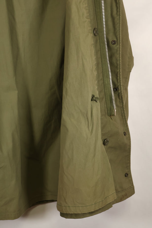 1967 Contract Lot M-R 2nd Model M65 Field Jacket Silver Zipper Used