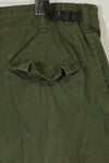 Estimated 1967 Contract 3rd Model Non Ripstop Jungle Fatigue Pants X-L-R Used