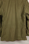 1967 Contract Lot M-R 2nd Model M65 Field Jacket Silver Zipper Used