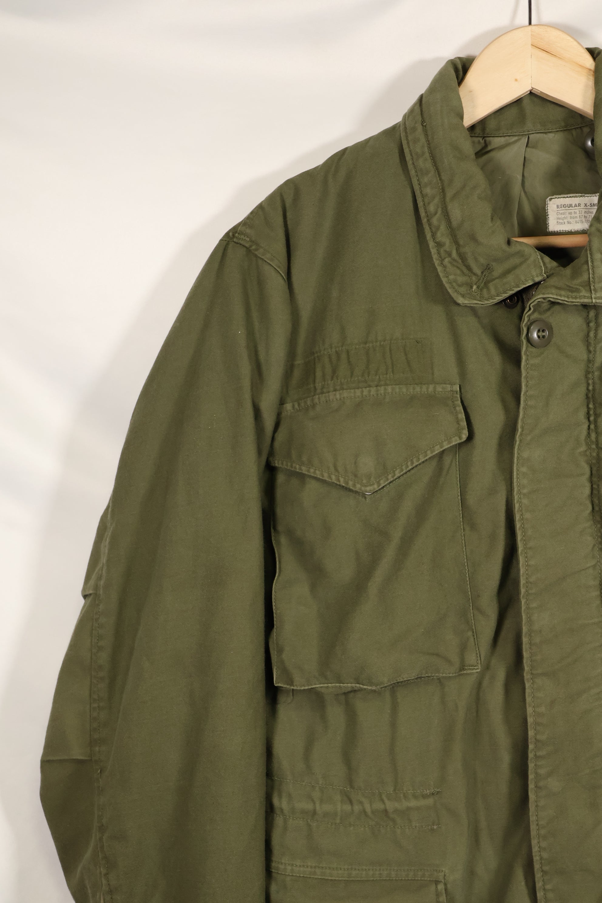 Actual X-S-R 1st Model M65 Field Jacket, size tag missing, used