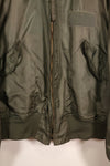 Estimated 1983 Contract, LARGE, U.S. Navy, CWU-45P Flight Jacket with Pleats, Used