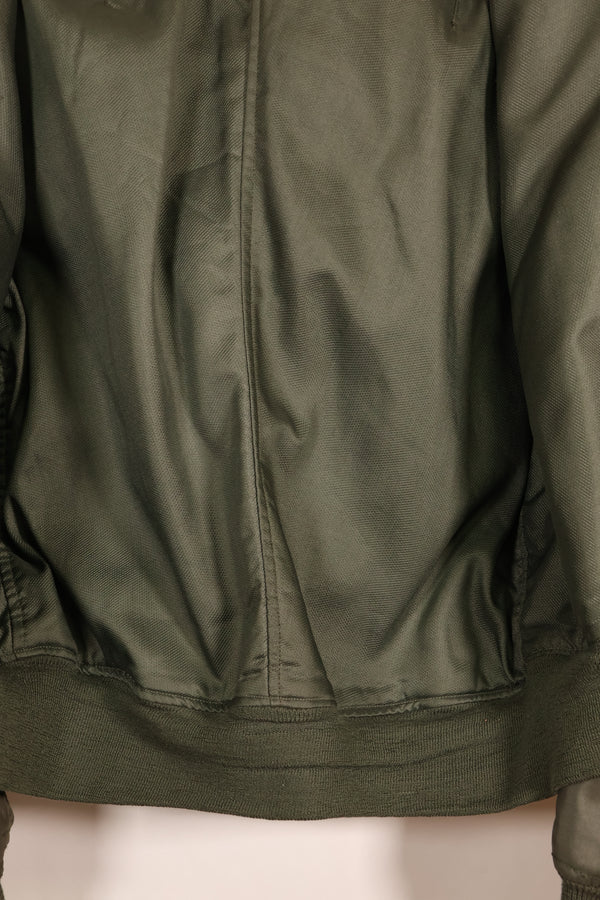 Estimated 1983 Contract, LARGE, U.S. Navy, CWU-45P Flight Jacket with Pleats, Used