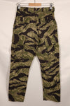 1960s lightweight fabric Okinawa Tiger jungle fatigues cut pants, used.
