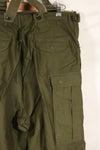 1951 Contract L-R M51 Cotton Field Pants with suspenders, used.