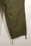 1951 Contract S-R M51 Cotton Field Pants with suspenders, used.