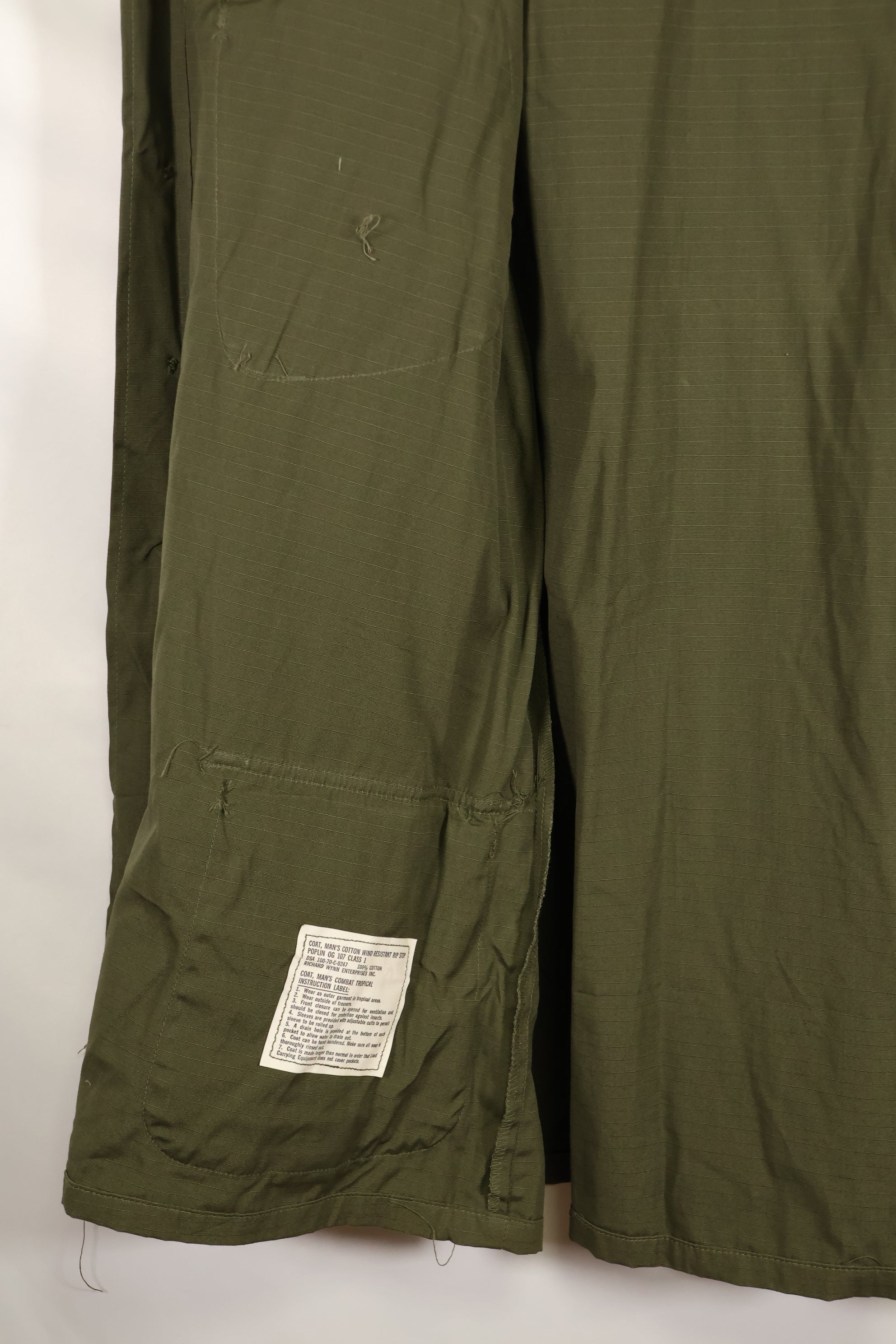 Actual 1970 X-L-R Deadstock 4th Model Jungle Fatigue Jacket A