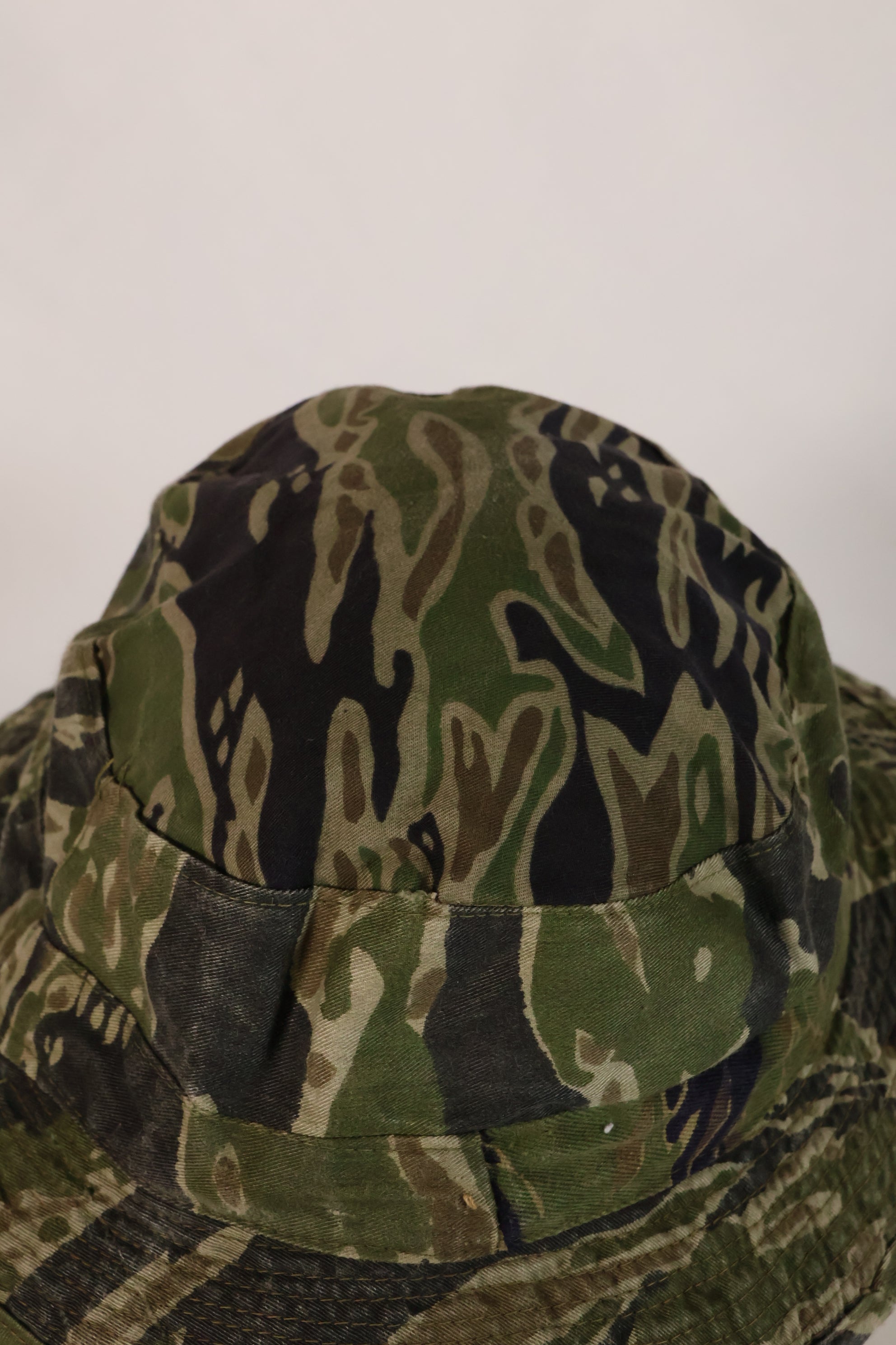 Late 1960's Late War Pattern CIDG Pattern Locally Made Booney Hat Used