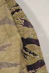 Real Gold Tiger Stripe Shirt Asian Cut A-L Faded Used