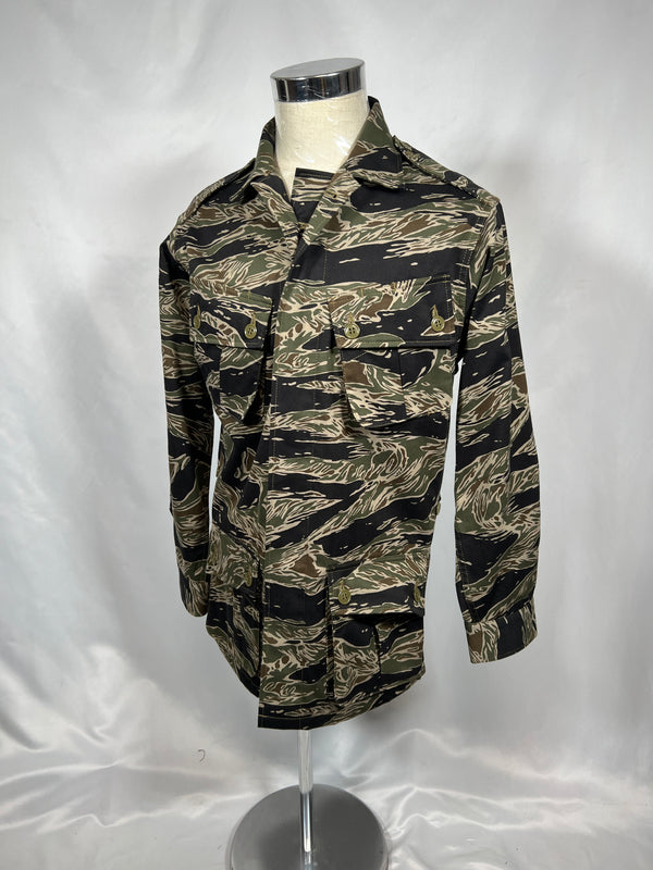 30% OFF [Delivery in early March 2024]  MILITARIA 1911 Silver Tiger Stripe 1st Model Jungle Fatigue Jacket MADE IN JAPAN