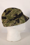 1960s Okinawa Tiger Pattern Locally Made Fishing Hat, Used