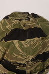 1960s Okinawa Tiger Pattern Locally Made Fishing Hat, Used