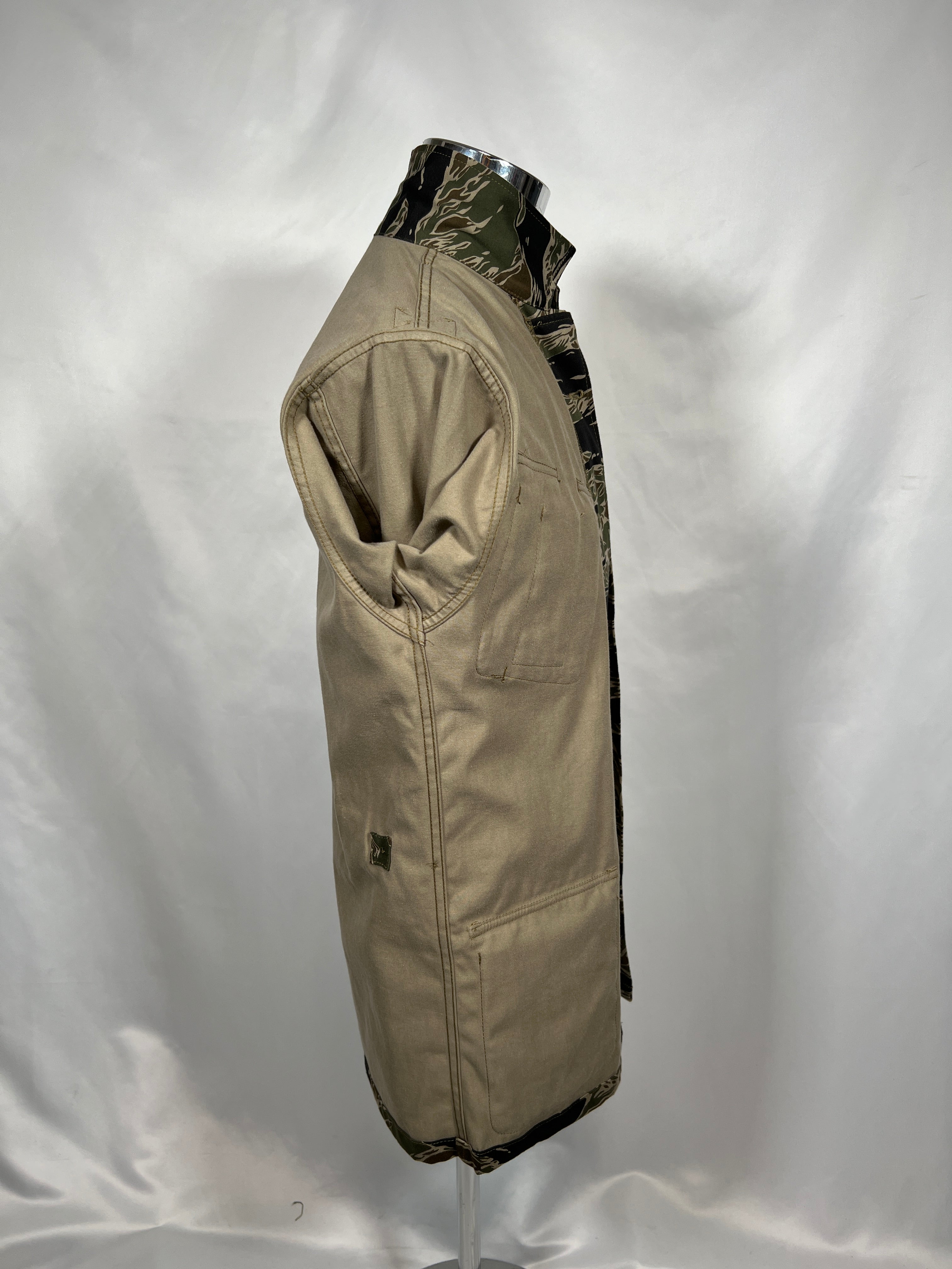 30% OFF [Delivery in early March 2024]  MILITARIA 1911 Silver Tiger Stripe 1st Model Jungle Fatigue Jacket MADE IN JAPAN