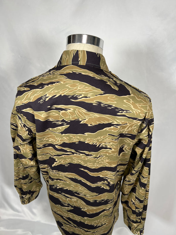 30% OFF [Delivery in early March 2024]  MILITARIA 1911 Gold Tiger Stripe 2nd Model Jungle Fatigue Jacket MADE IN JAPAN