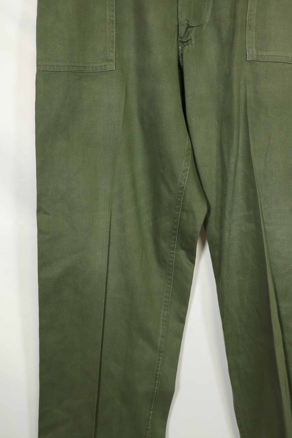 1960's lot OG-107 utility pants, baker pants, no size tag, used.