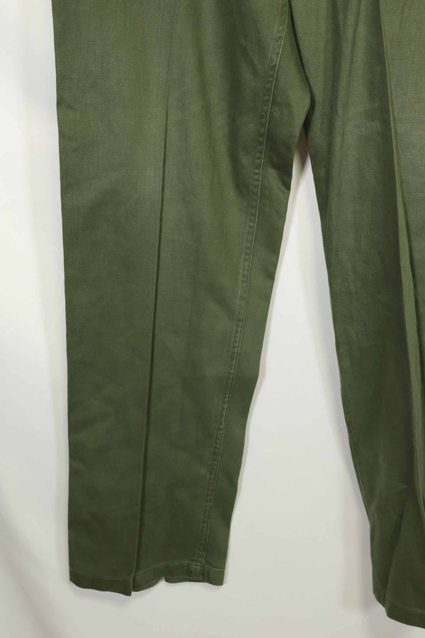 1960's lot OG-107 utility pants, baker pants, no size tag, used.