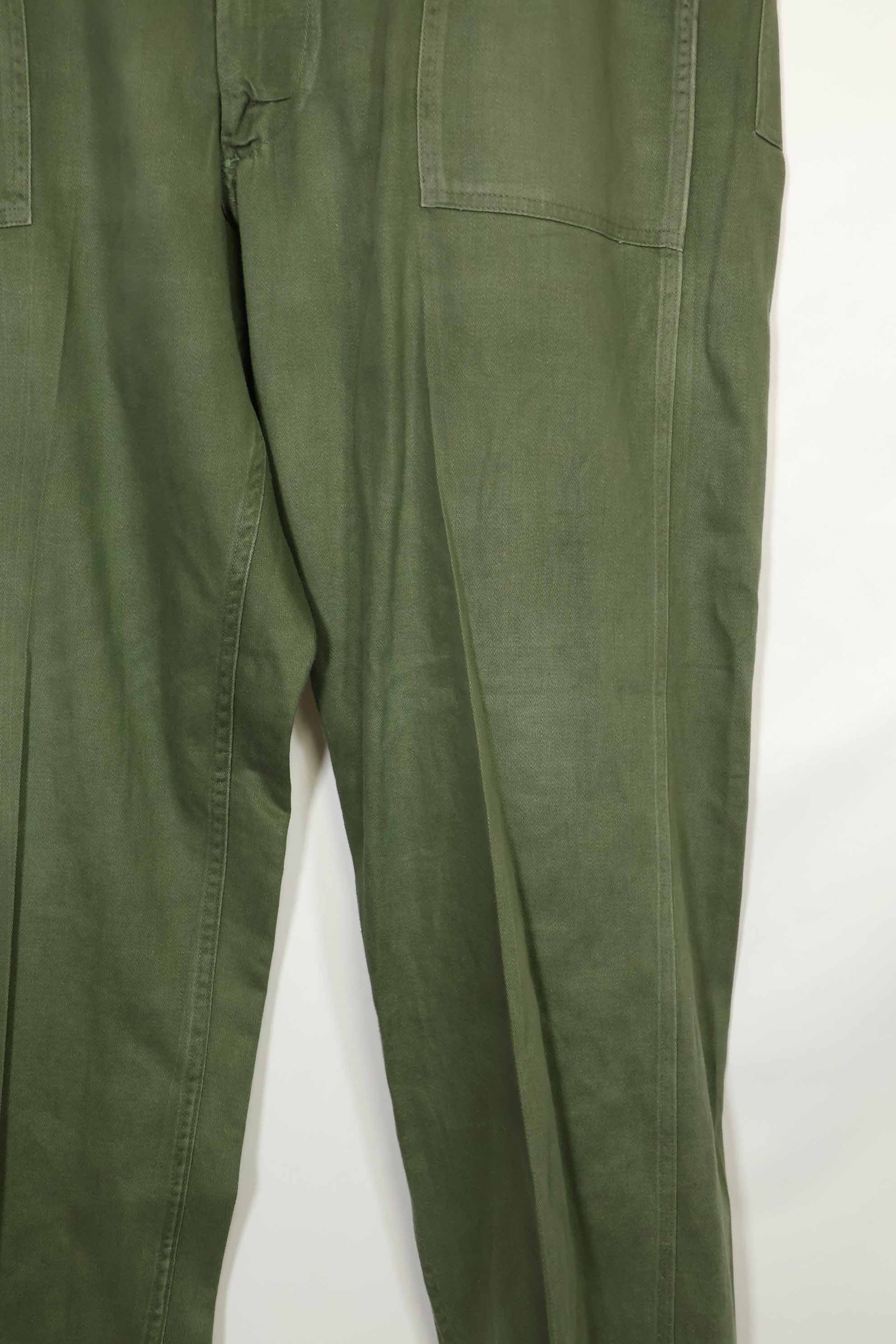 1960's lot OG-107 utility pants, baker pants, no size tag, used.