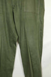 1960's lot OG-107 utility pants, baker pants, no size tag, used.