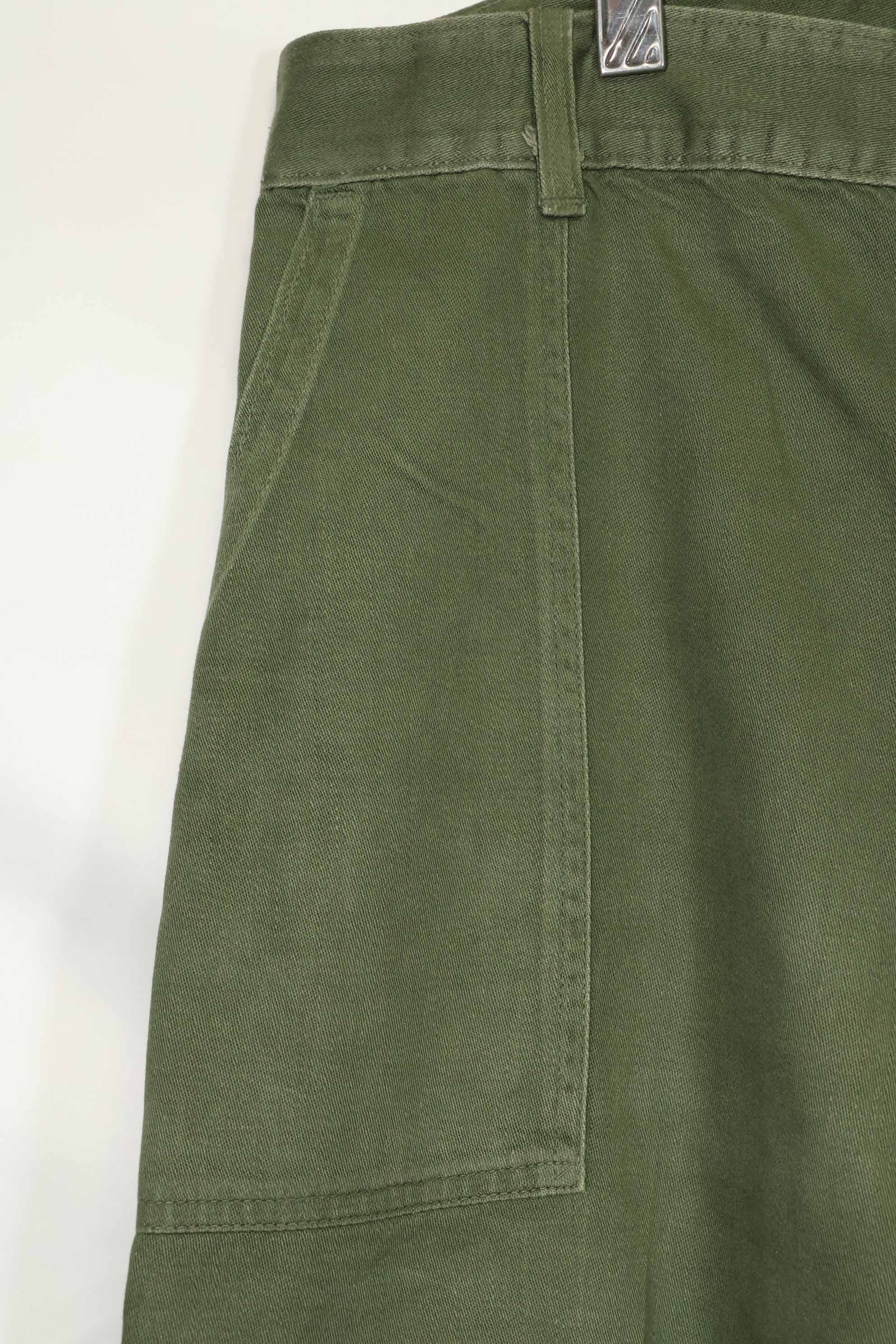 1960's lot OG-107 utility pants, baker pants, no size tag, used.
