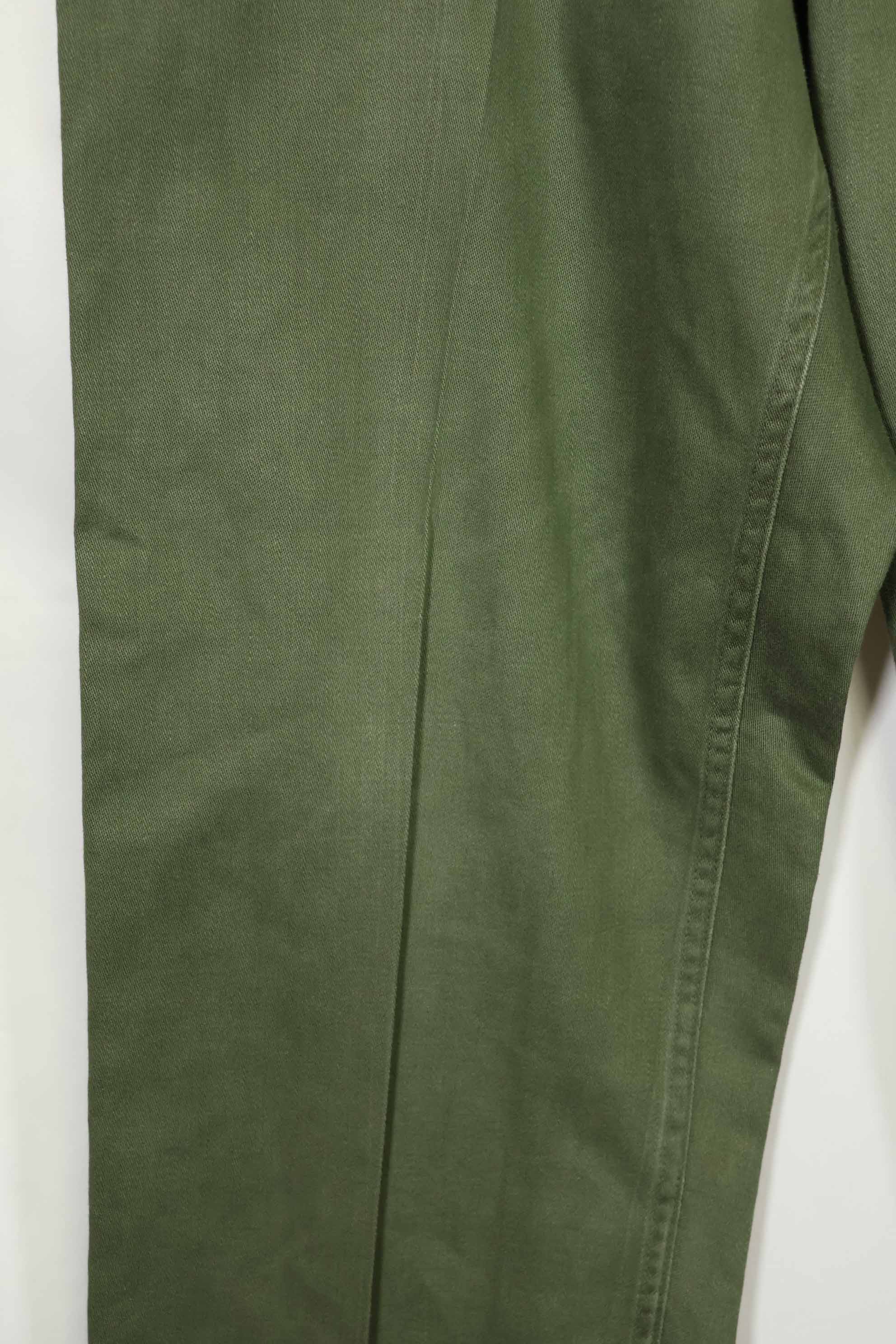 1960's lot OG-107 utility pants, baker pants, no size tag, used.