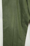 1960's lot OG-107 utility pants, baker pants, no size tag, used.