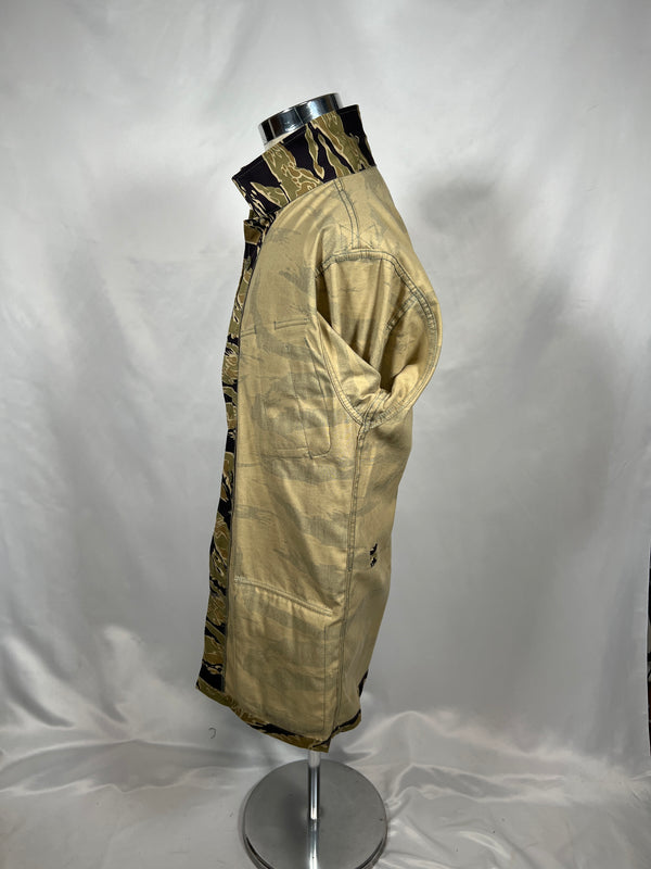 30% OFF [Delivery in early March 2024]  MILITARIA 1911 Gold Tiger Stripe 2nd Model Jungle Fatigue Jacket MADE IN JAPAN