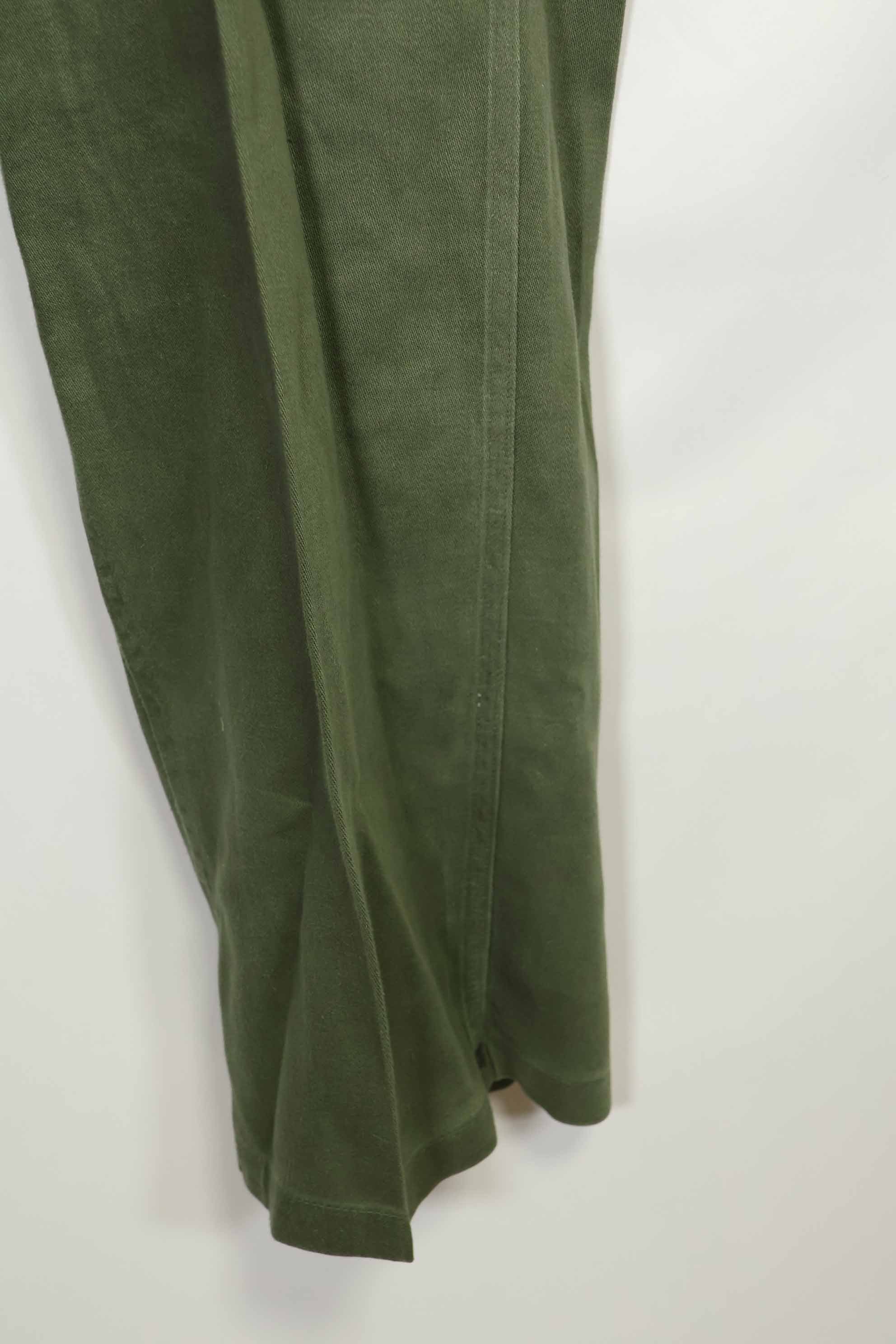 1960's lot OG-107 utility pants, baker pants, no size tag, used.