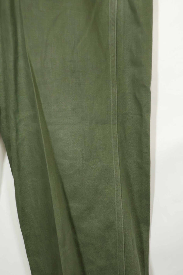 1960's lot OG-107 utility pants, baker pants, no size tag, used.