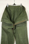 1960's lot OG-107 utility pants, baker pants, no size tag, used.