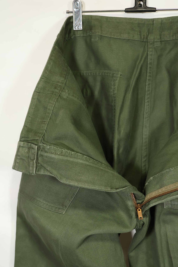 1960's lot OG-107 utility pants, baker pants, no size tag, used.