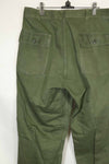1960's lot OG-107 utility pants, baker pants, no size tag, used.