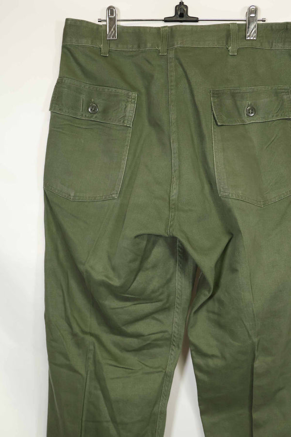 1960's lot OG-107 utility pants, baker pants, no size tag, used.