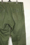 1960's lot OG-107 utility pants, baker pants, no size tag, used.