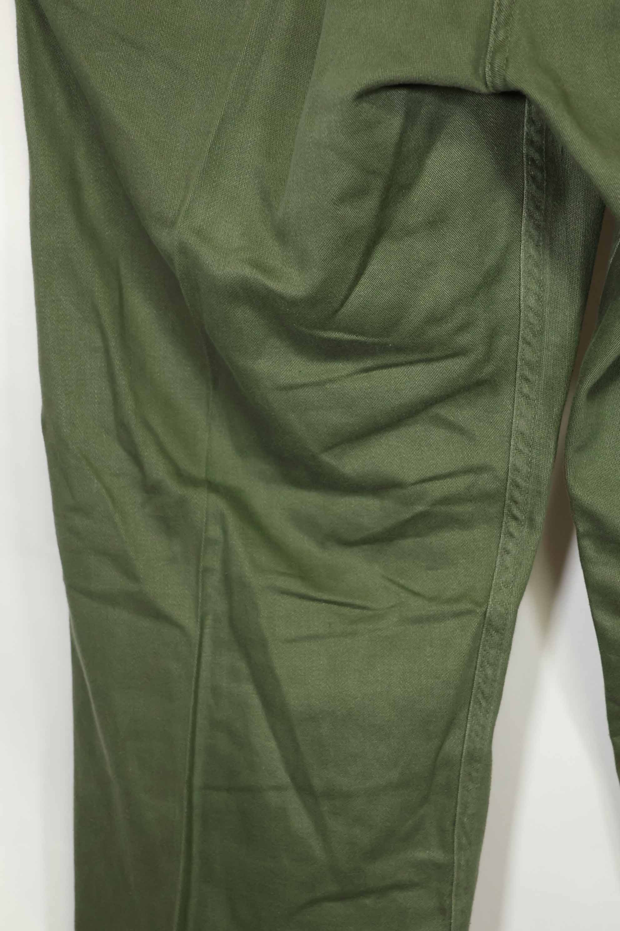 1960's lot OG-107 utility pants, baker pants, no size tag, used.