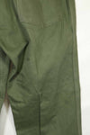 1960's lot OG-107 utility pants, baker pants, no size tag, used.
