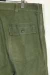 1960's lot OG-107 utility pants, baker pants, no size tag, used.