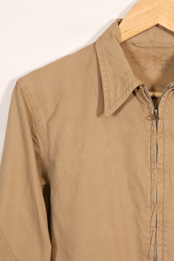 1942-43 Contract U.S. Navy M-421A SUMMER FLIGHT JACKET - Contract NXsa-5134 / Made by H.&L. Block