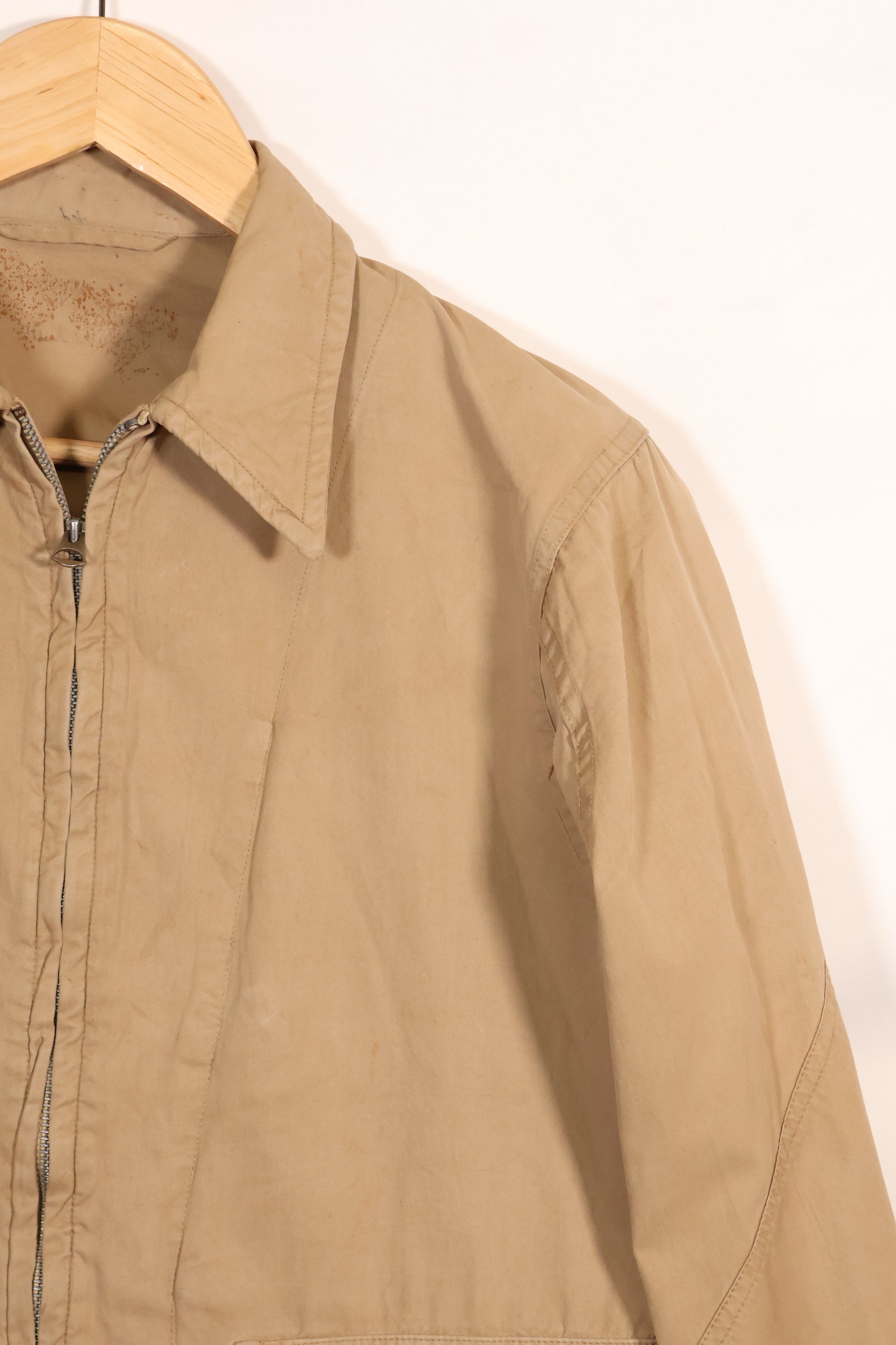 1942-43 Contract U.S. Navy M-421A SUMMER FLIGHT JACKET - Contract NXsa-5134 / Made by H.&L. Block