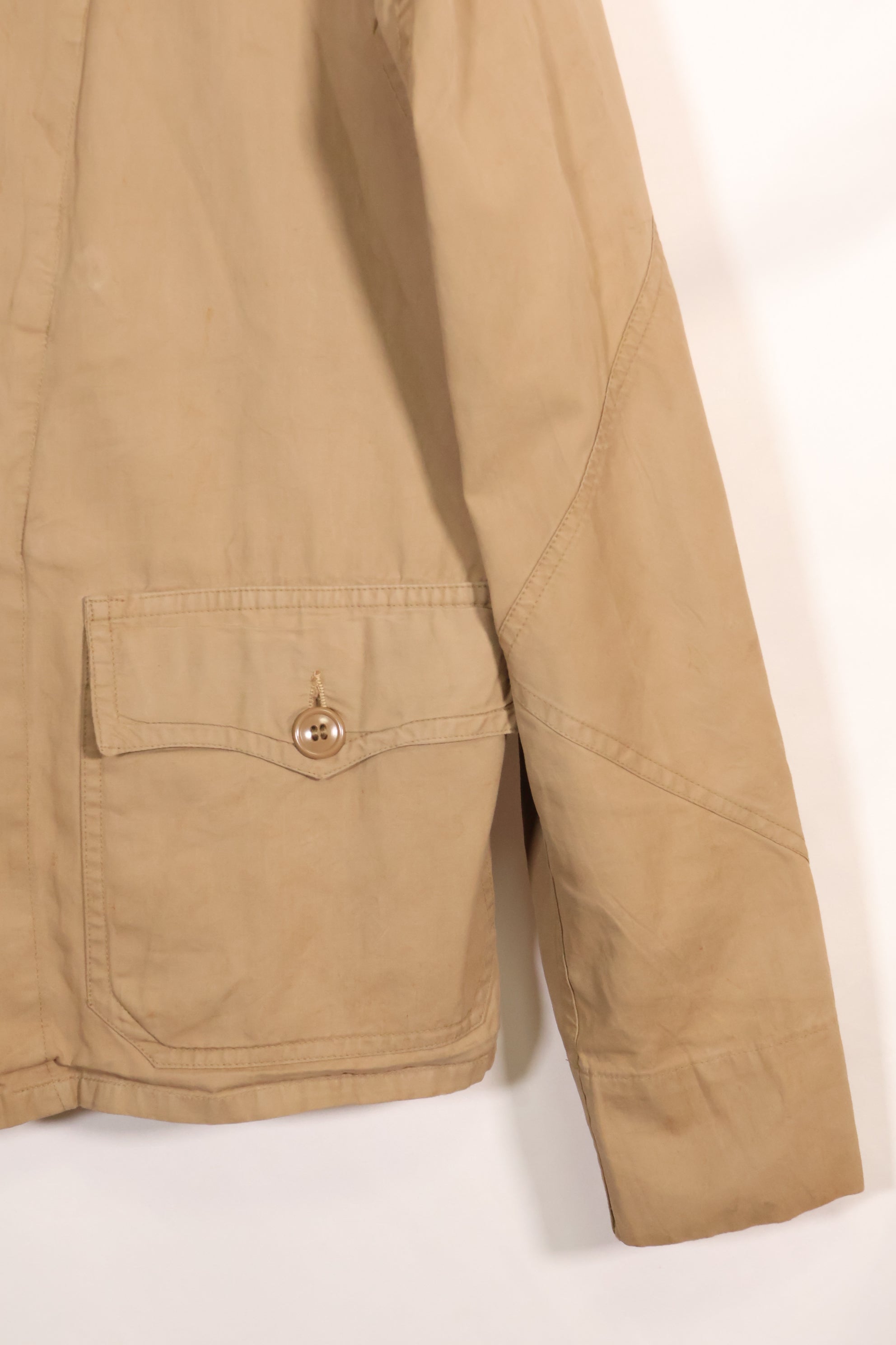 1942-43 Contract U.S. Navy M-421A SUMMER FLIGHT JACKET - Contract NXsa-5134 / Made by H.&L. Block