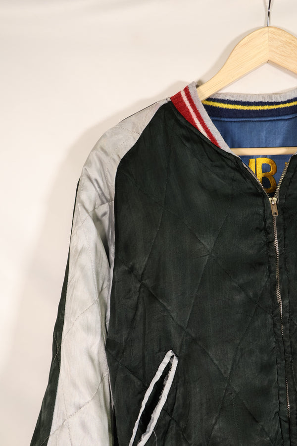 1950s U.S. Air Force 17th Bomb Wing Black Knights Korea Tour Jacket Used
