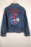 Late 1970s, U.S. Air Force The 12th Commandment Tour Jacket, Levis 70505 Big E, Used