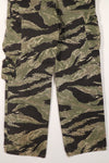 Real Okinawa Tiger Tiger Stripe Pants A-S Small Size Used